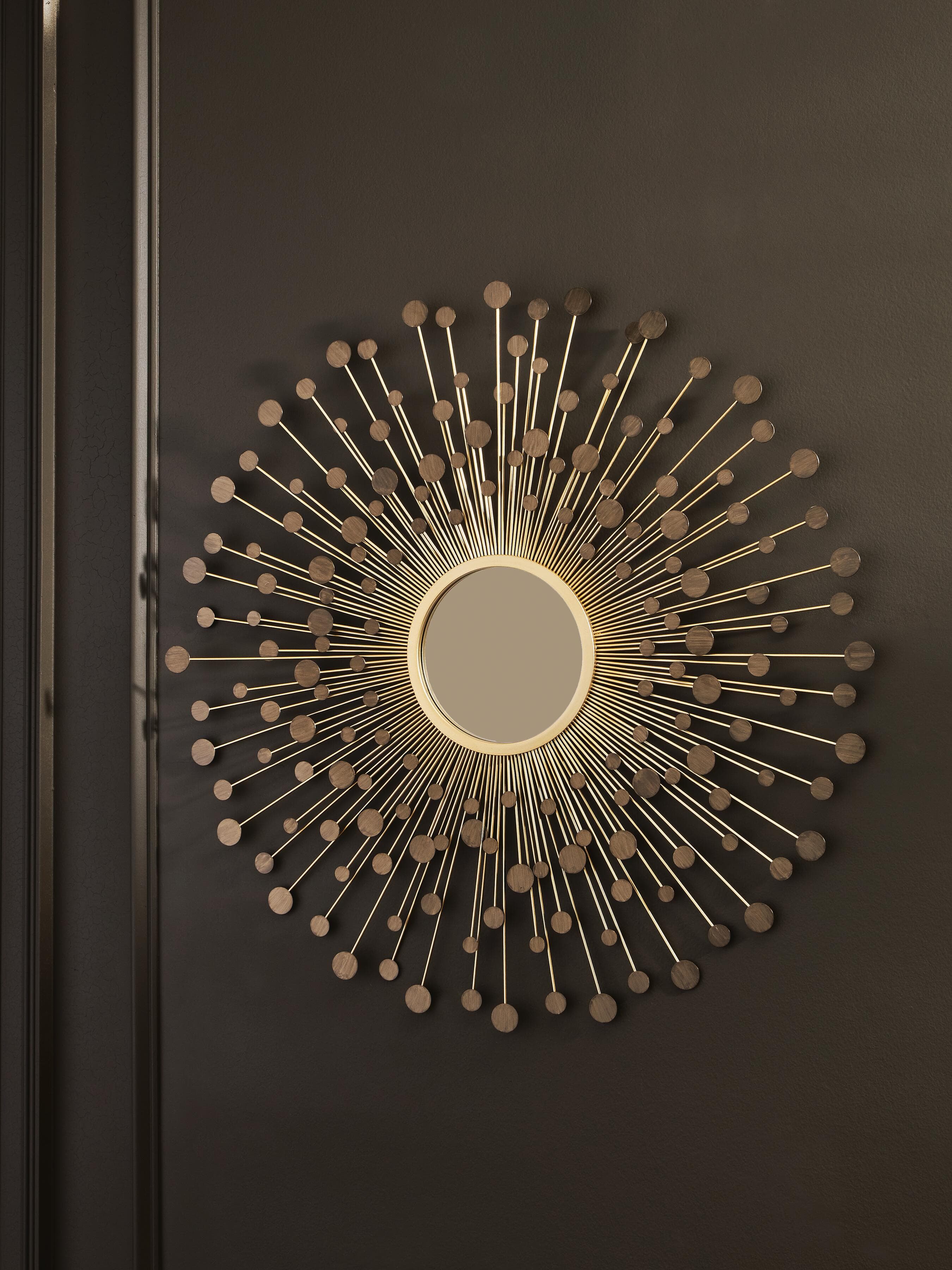 Morwenna Accent Mirror — Bronze/Gold Finish — view 2