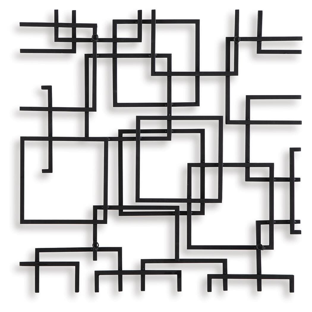 Aadanton Wall Decor — Black — view 7