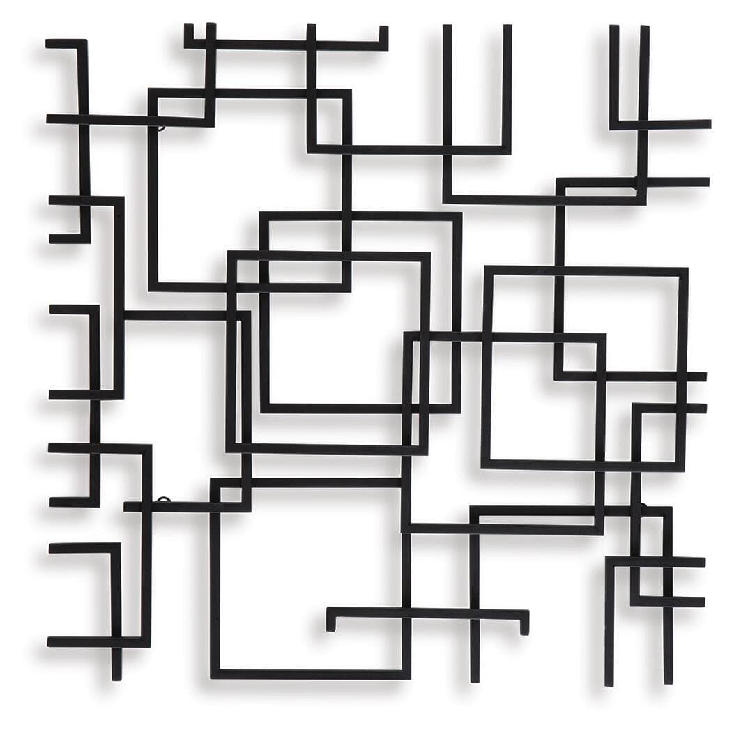 Aadanton Wall Decor — Black — view 4