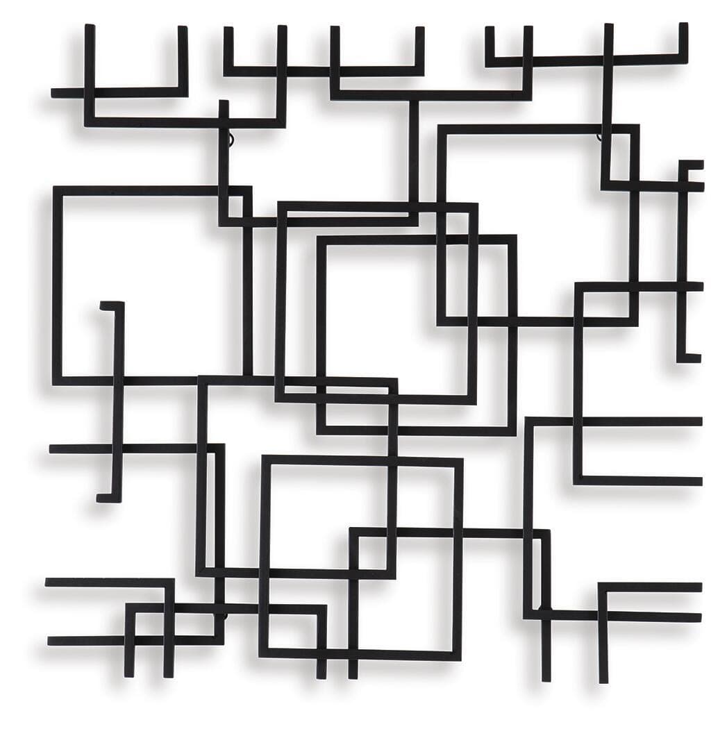 Aadanton Wall Decor — Black — view 5