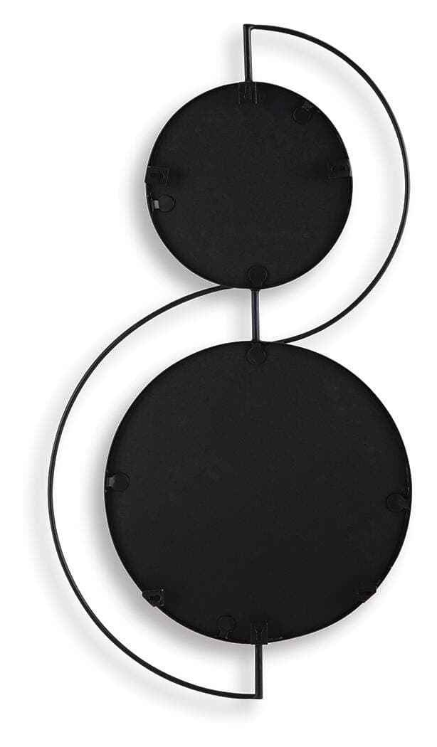 Shayham Accent Mirror — Black — view 7