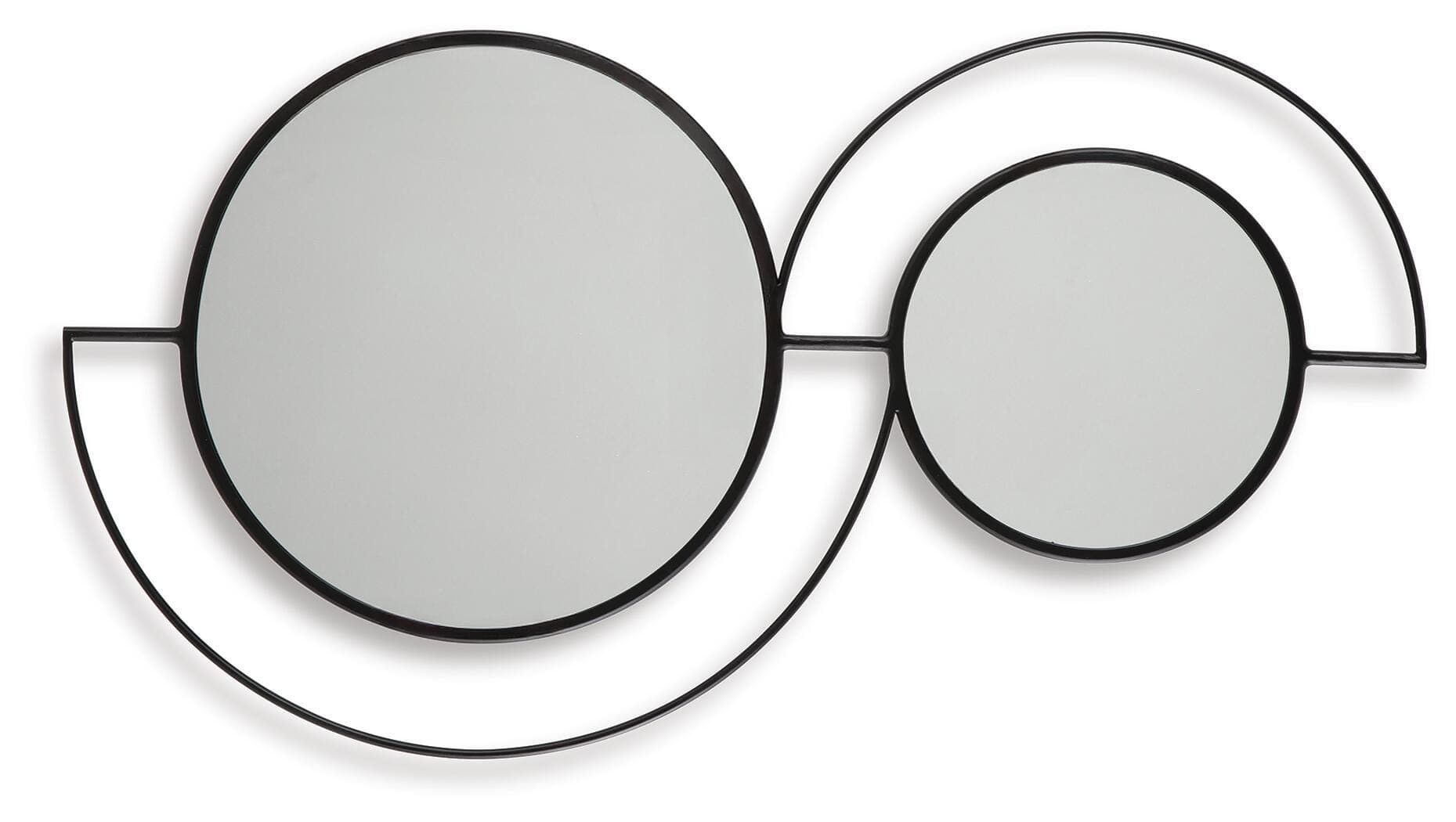 Shayham Accent Mirror — Black — view 4