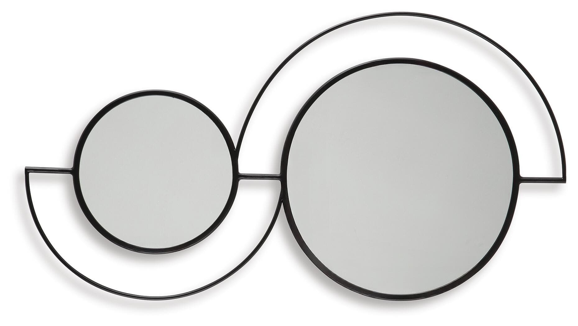 Shayham Accent Mirror — Black — view 6