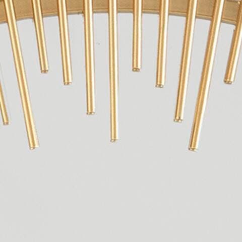 Wainport Accent Mirror — Gold Finish — view 6