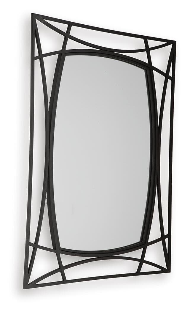Freenville Accent Mirror — Black — view 3