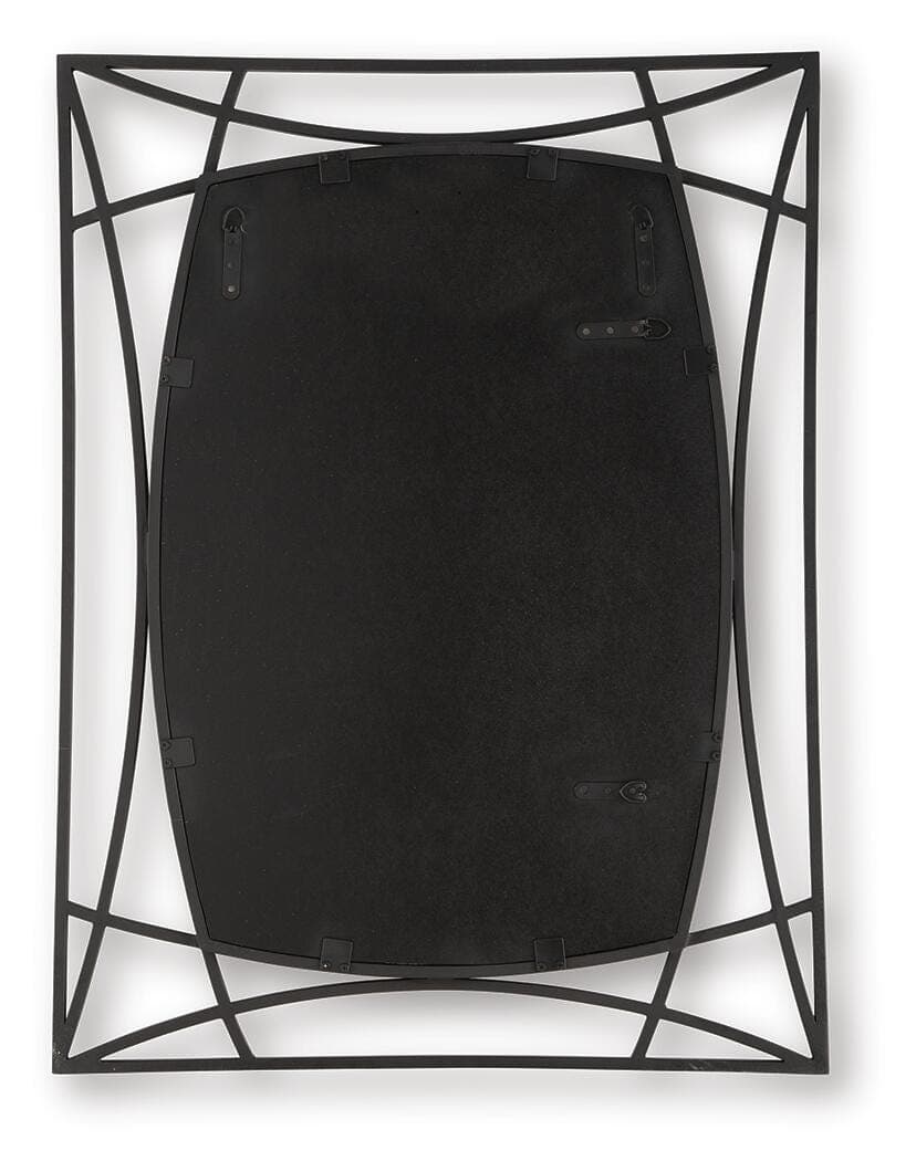 Freenville Accent Mirror — Black — view 5