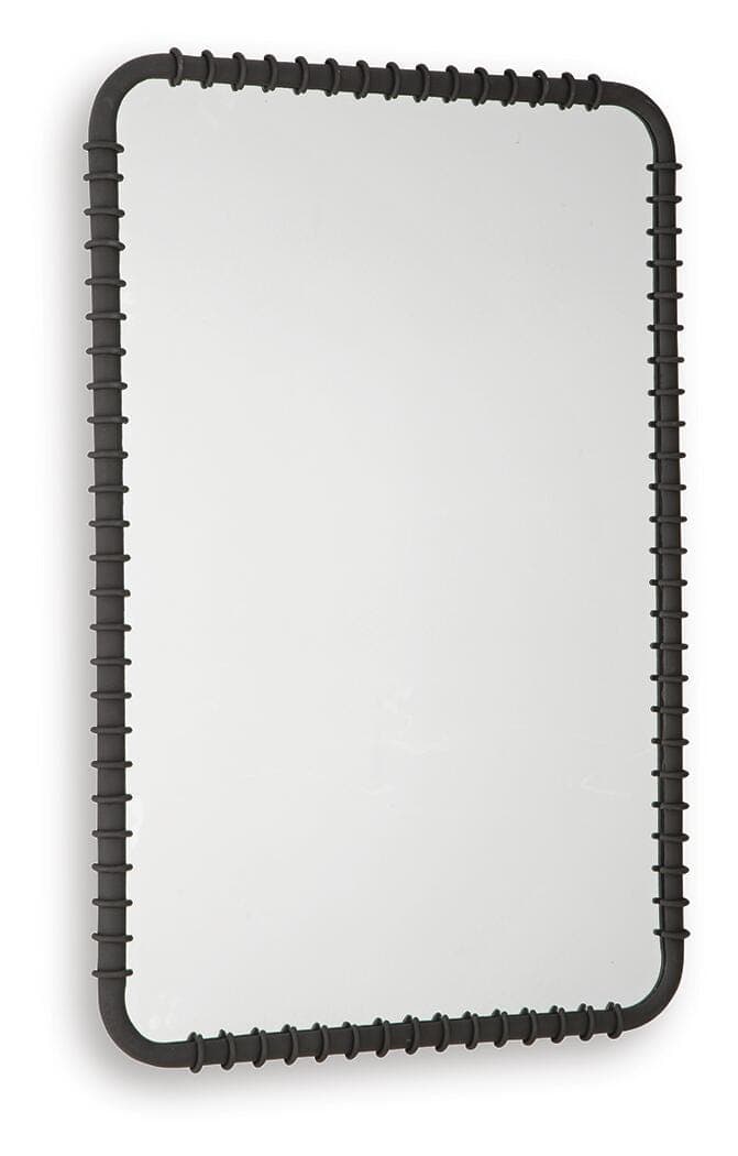Judlow Accent Mirror — Black — view 3