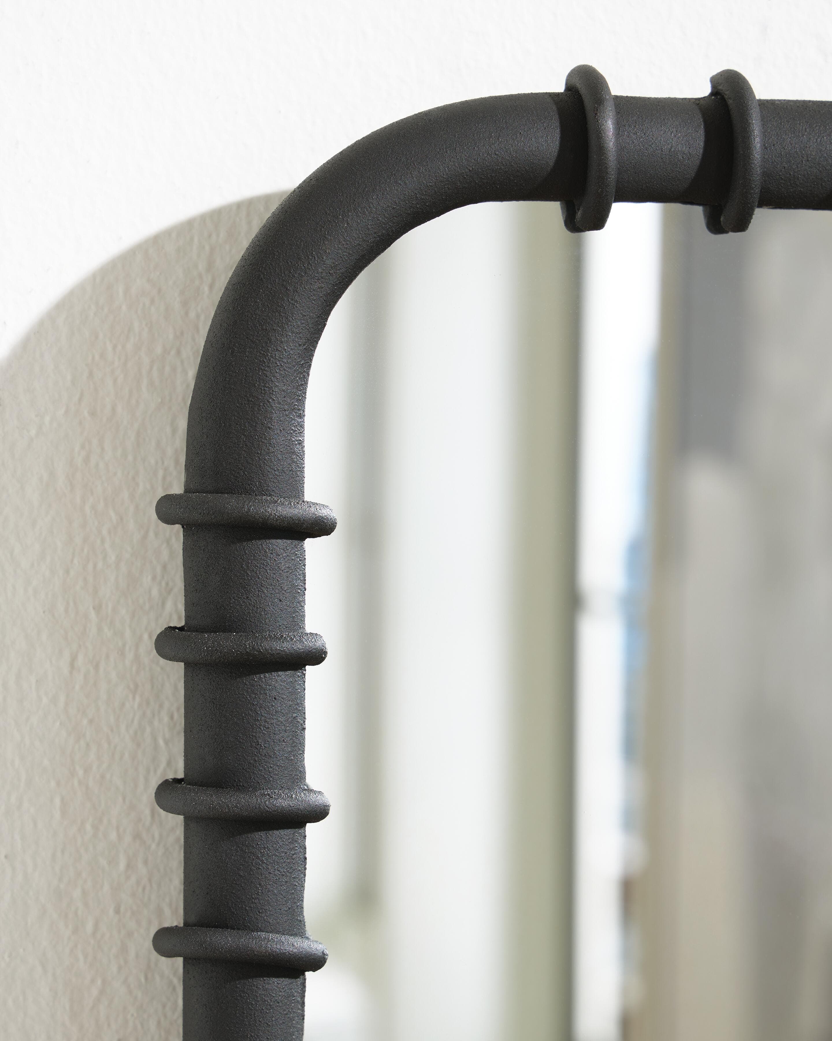 Judlow Accent Mirror — Black — view 6