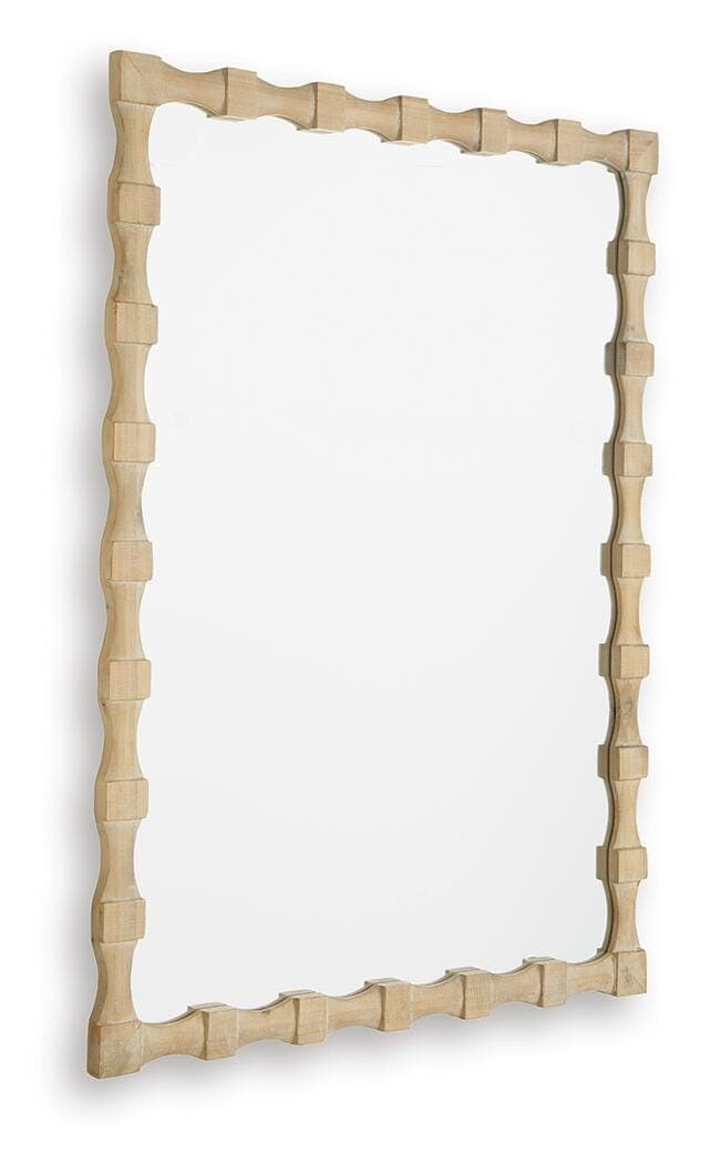 Acelmore Accent Mirror — Light Brown — view 3