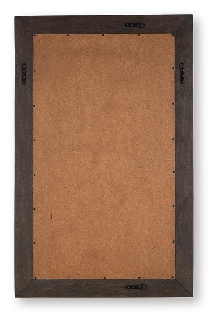 Advin Accent Mirror — Dark Brown — view 5