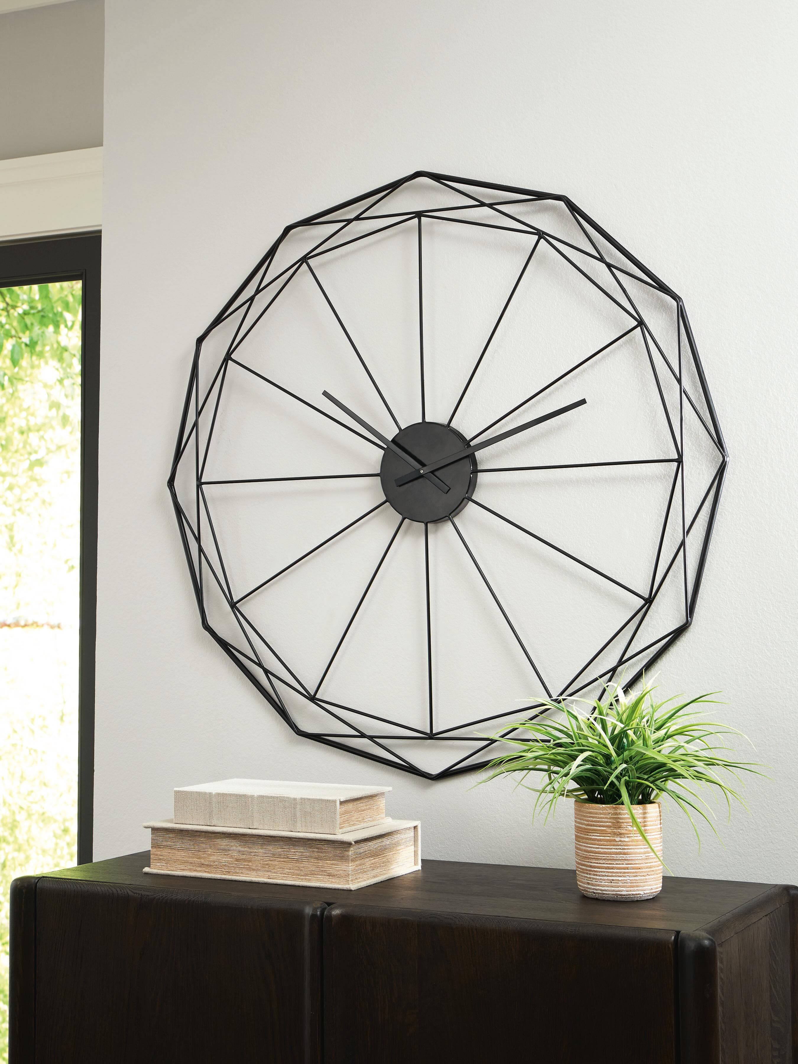 Arkthorne Wall Clock — Black — view 2