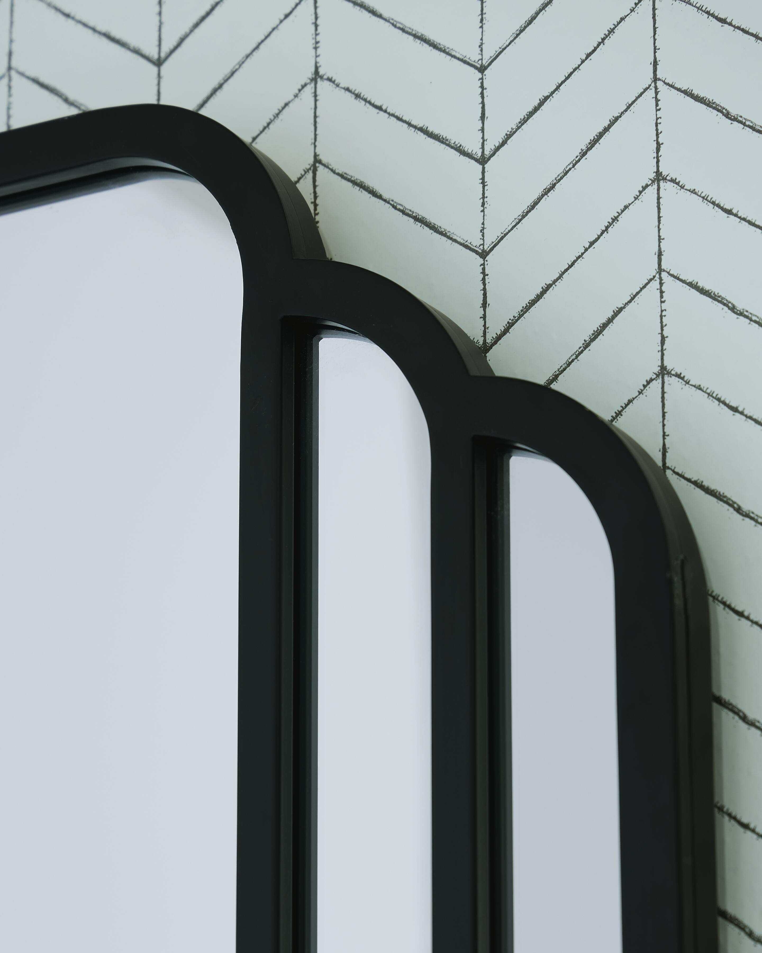 Antigone Floor Mirror — Black — view 5