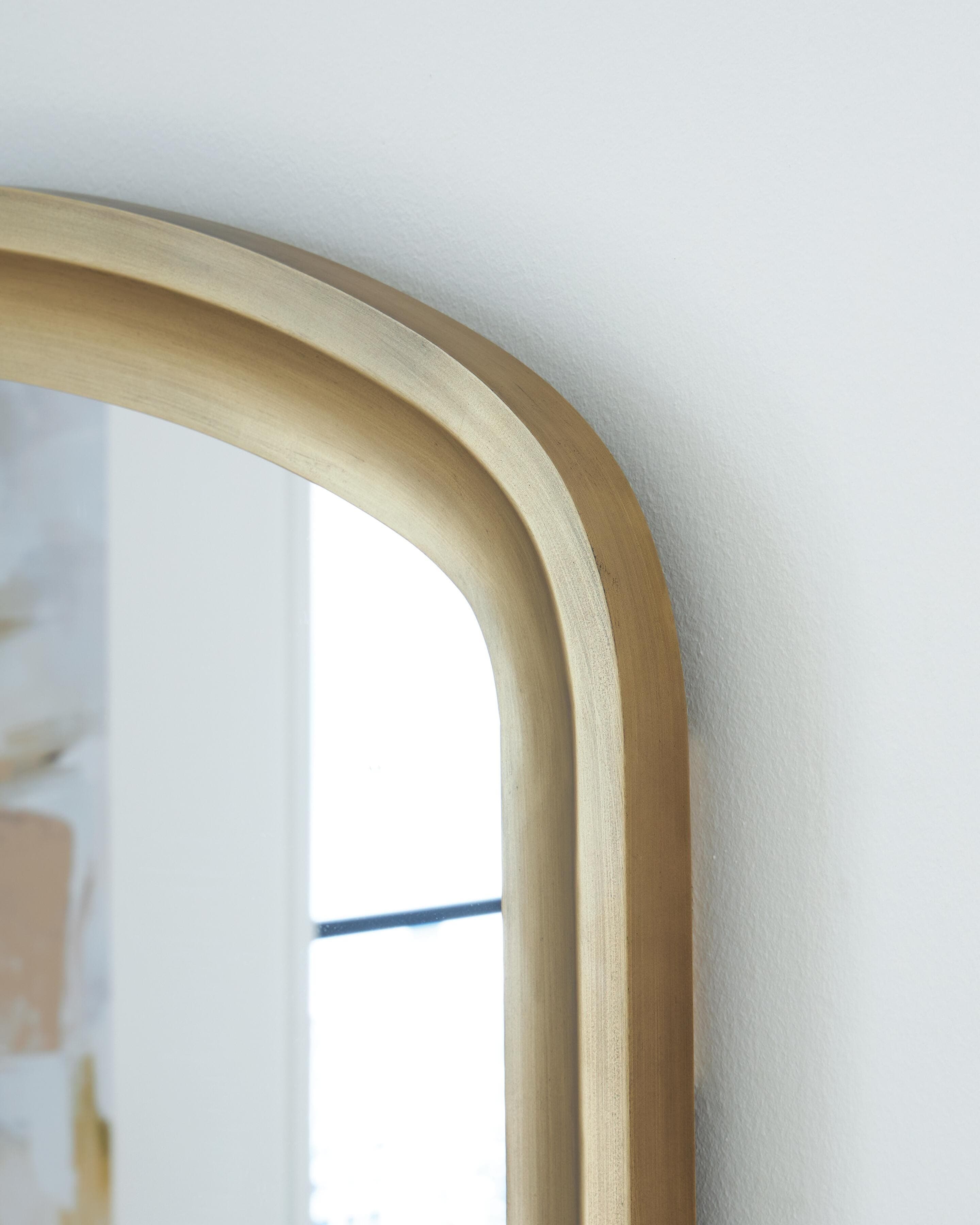 Fintan Floor Mirror — Gold Finish — view 5