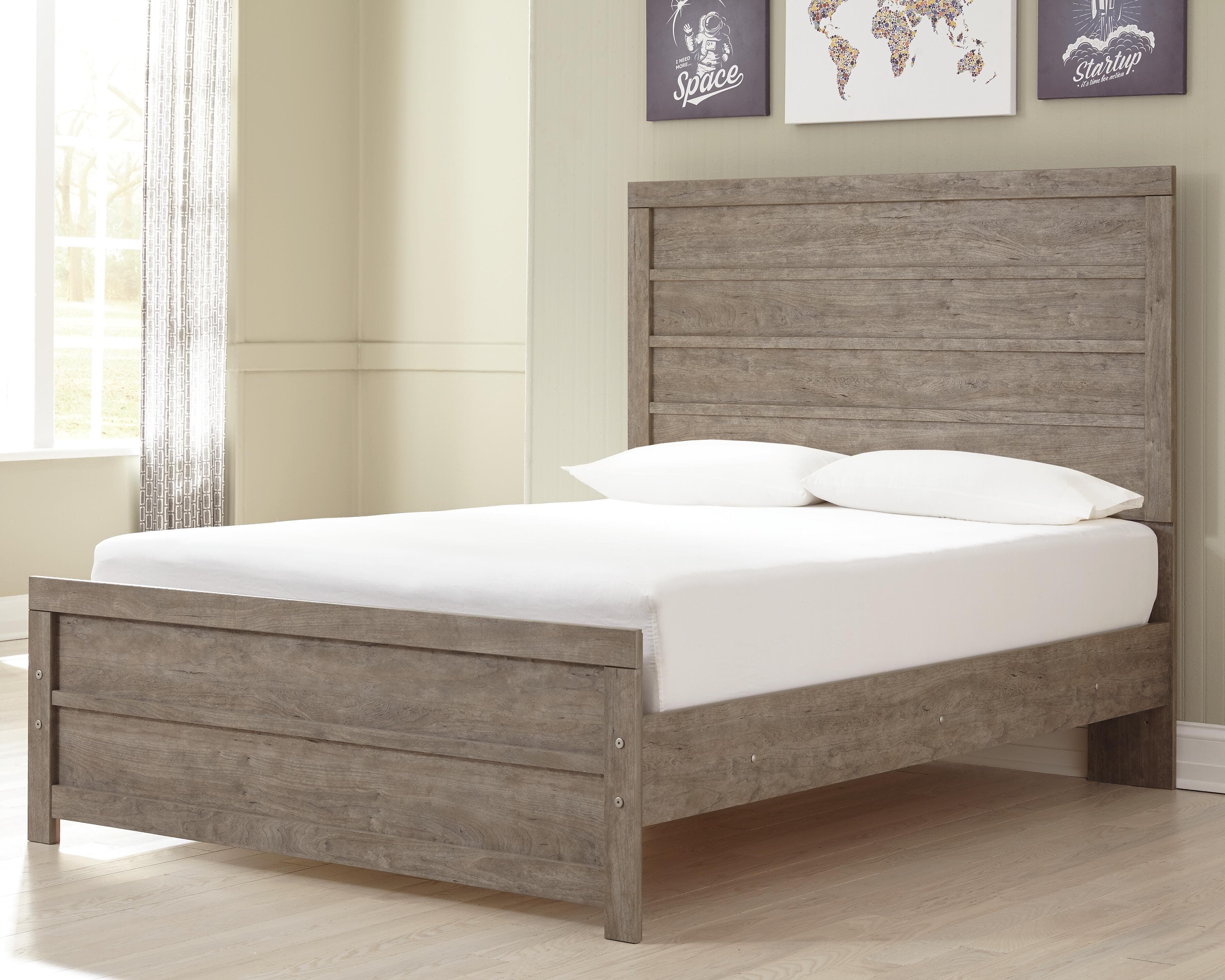 Culverbach Full Panel Bed — Black/Gray — view 2