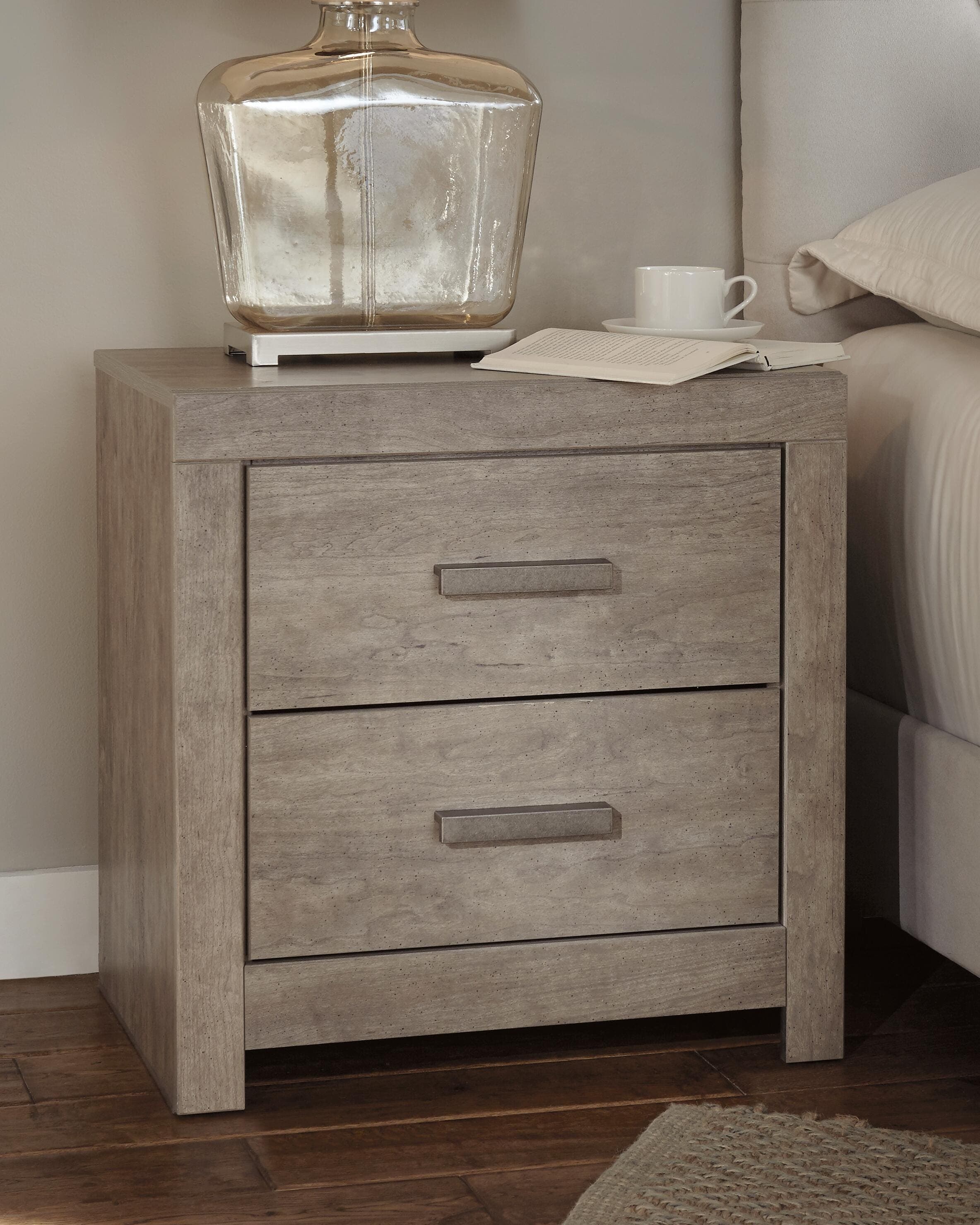 Culverbach Nightstand — Black/Gray — view 2