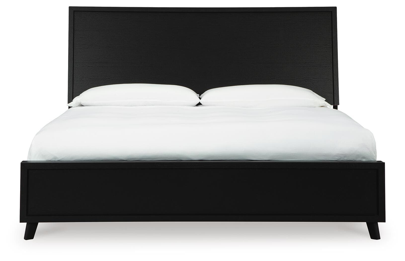 Danziar King Panel Bed — Black/Gray — view 4