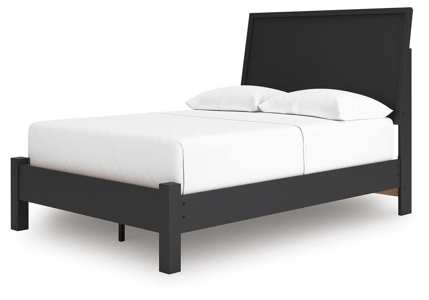 Danziar Full Panel Bed — Black — view 5