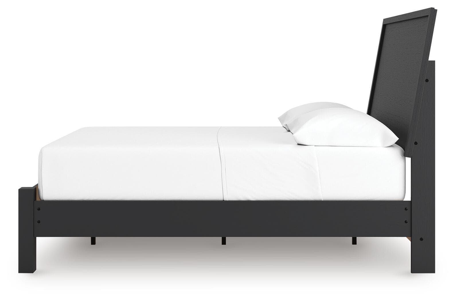 Danziar Full Panel Bed — Black — view 8