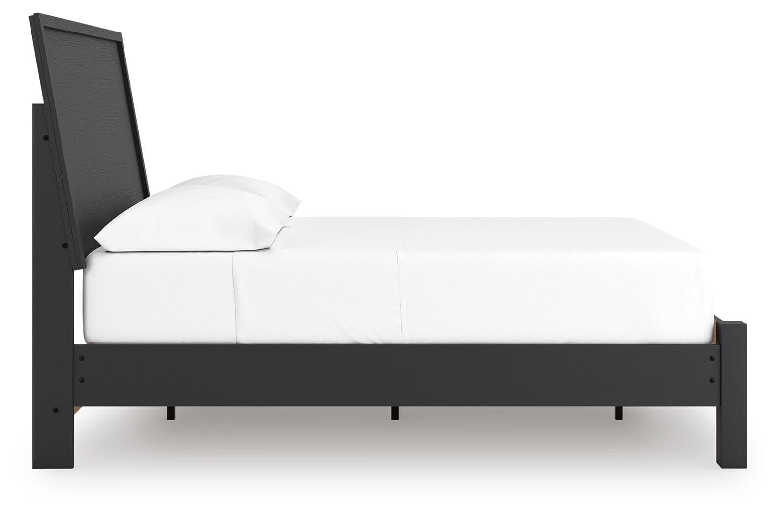 Danziar Full Panel Bed — Black — view 6