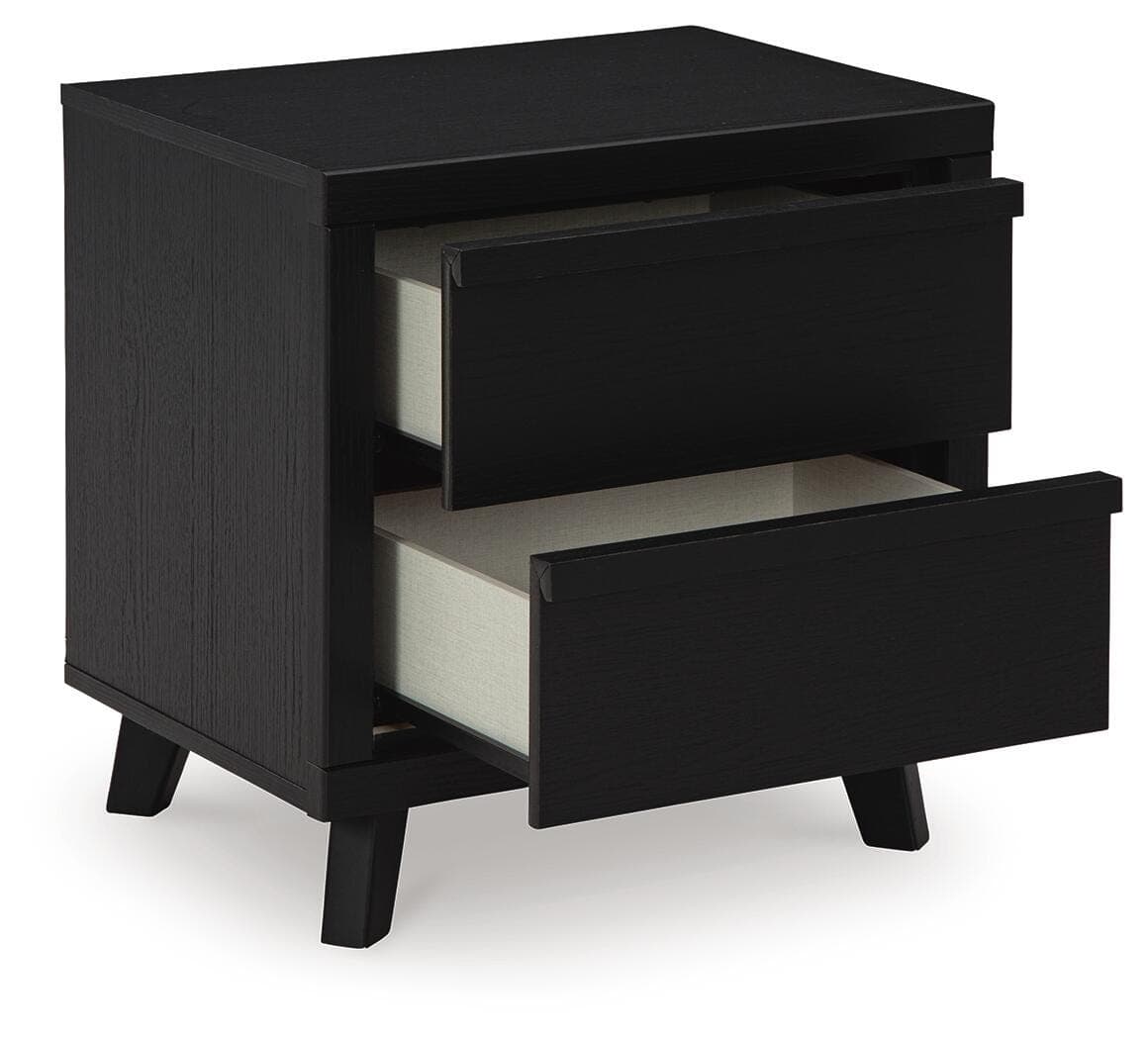 Danziar Nightstand — Black/Gray — view 3