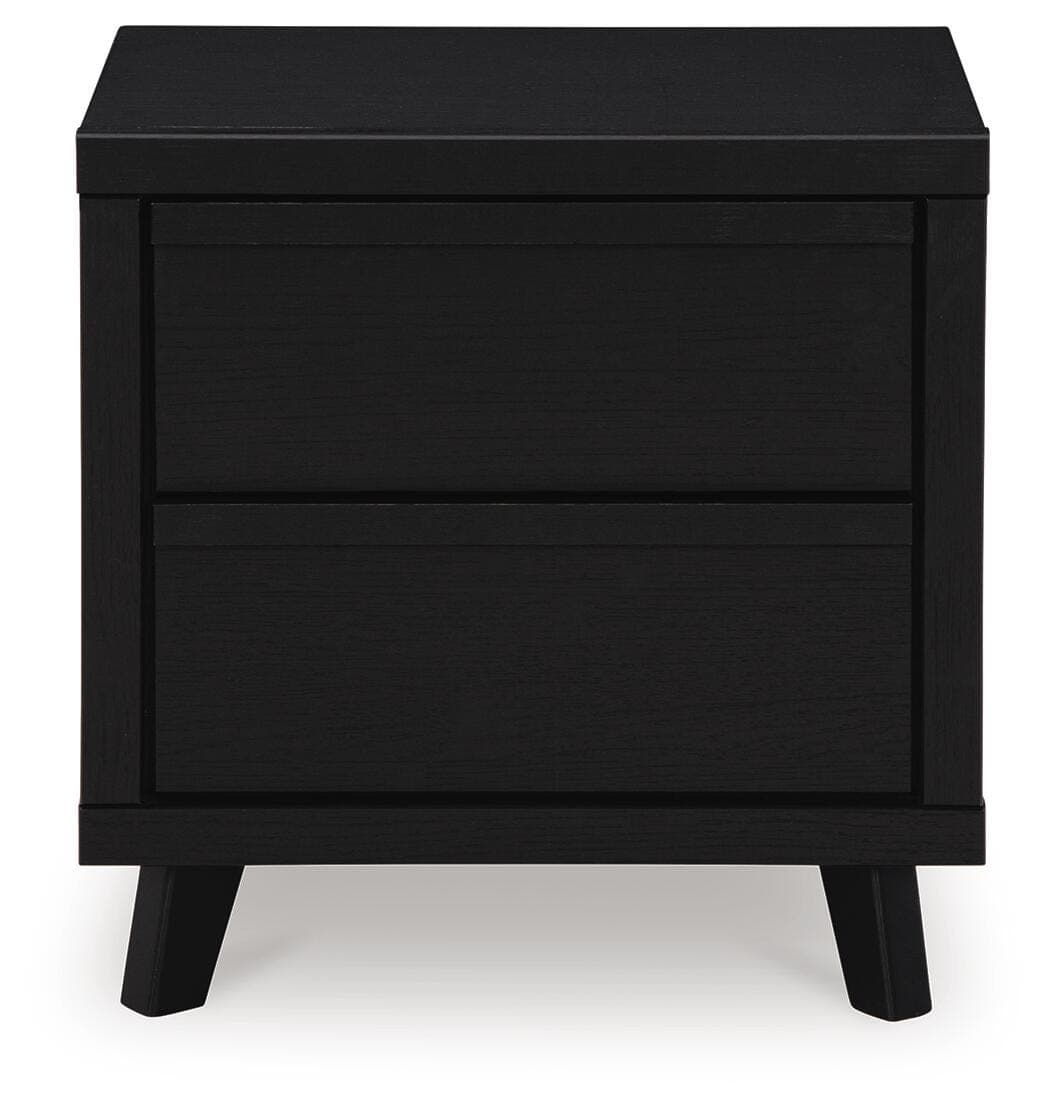 Danziar Nightstand — Black/Gray — view 4