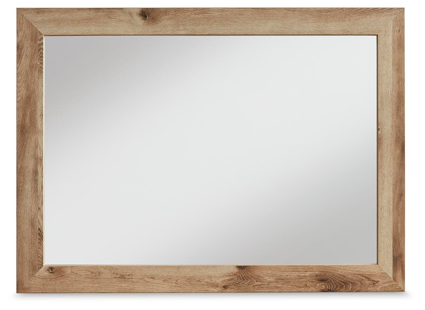 Hyanna Bedroom Mirror — Brown/Beige — view 2