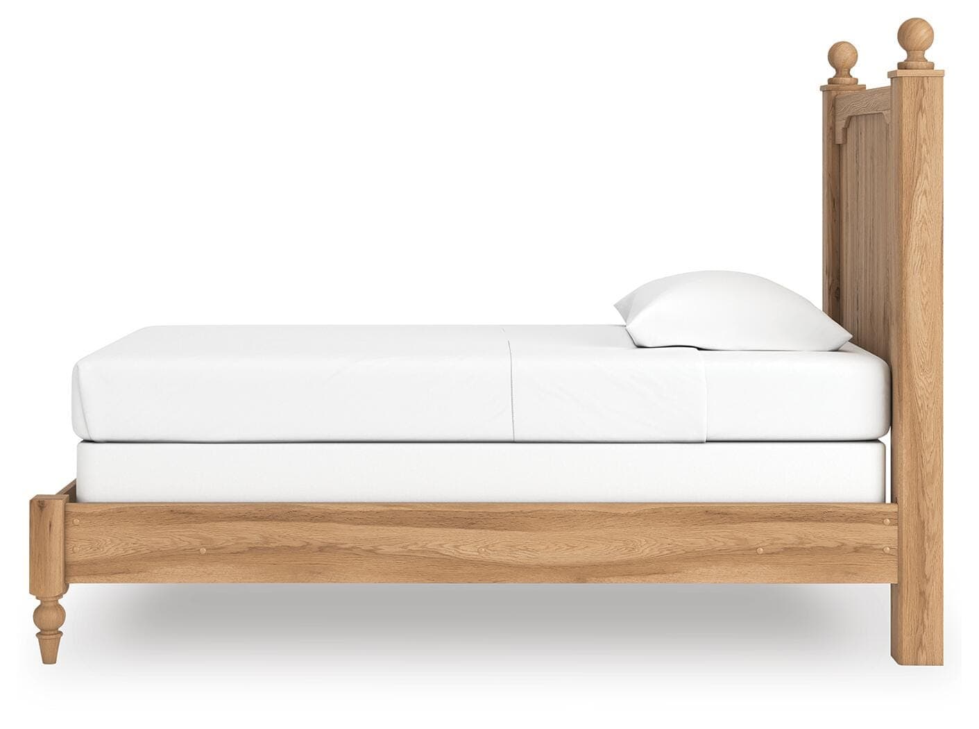 Galletyn Twin Panel Bed — Warm Brown — view 6