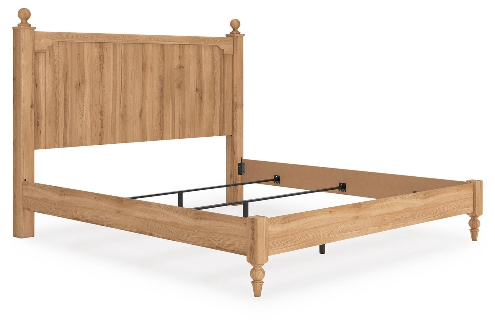 Galletyn King Panel Bed — Warm Brown — view 2