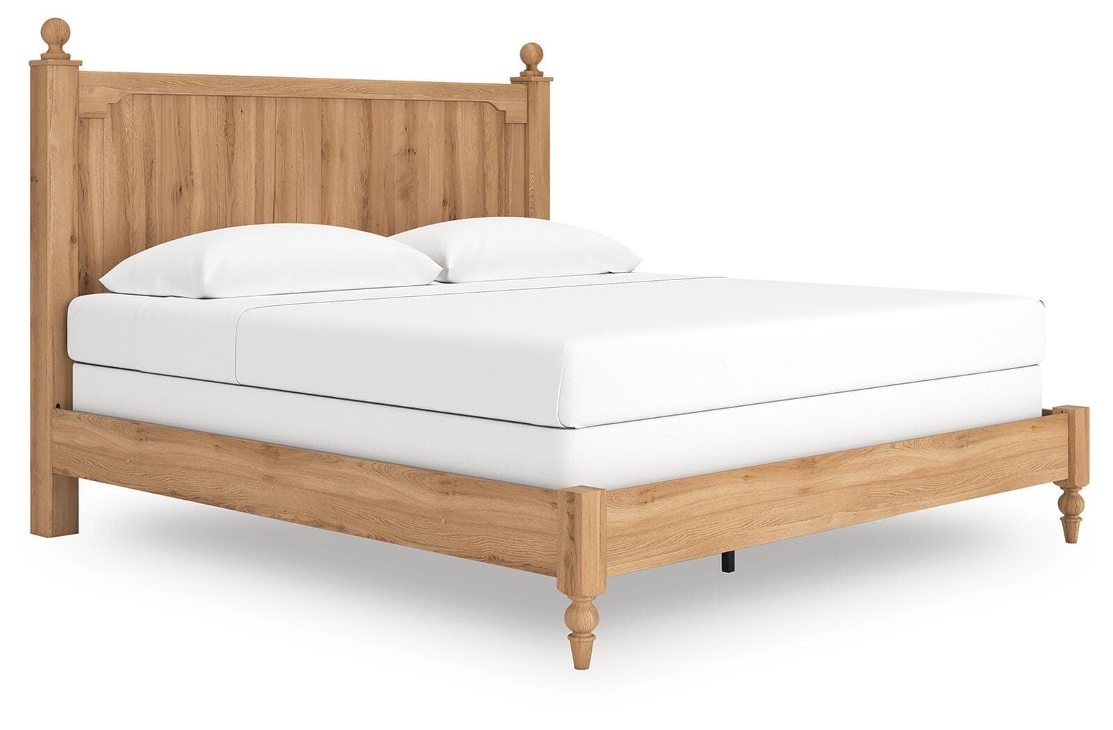 Galletyn King Panel Bed — Warm Brown — view 3