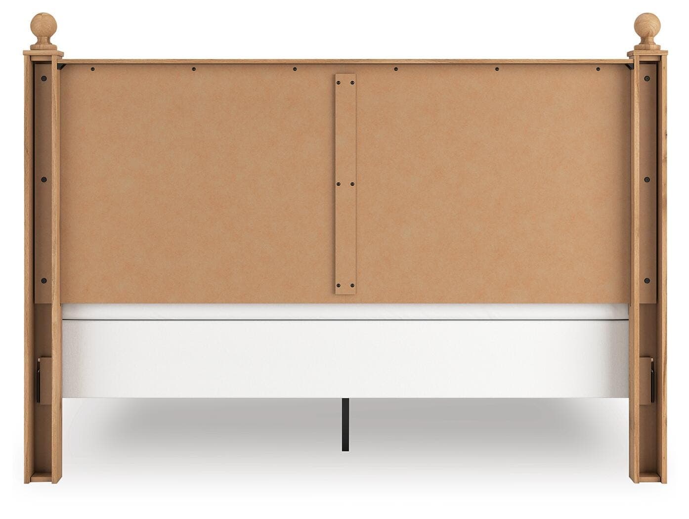 Galletyn King Panel Bed — Warm Brown — view 4