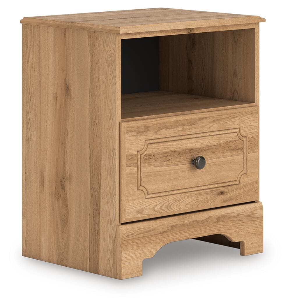Galletyn Nightstand — Brown/Beige — view 3