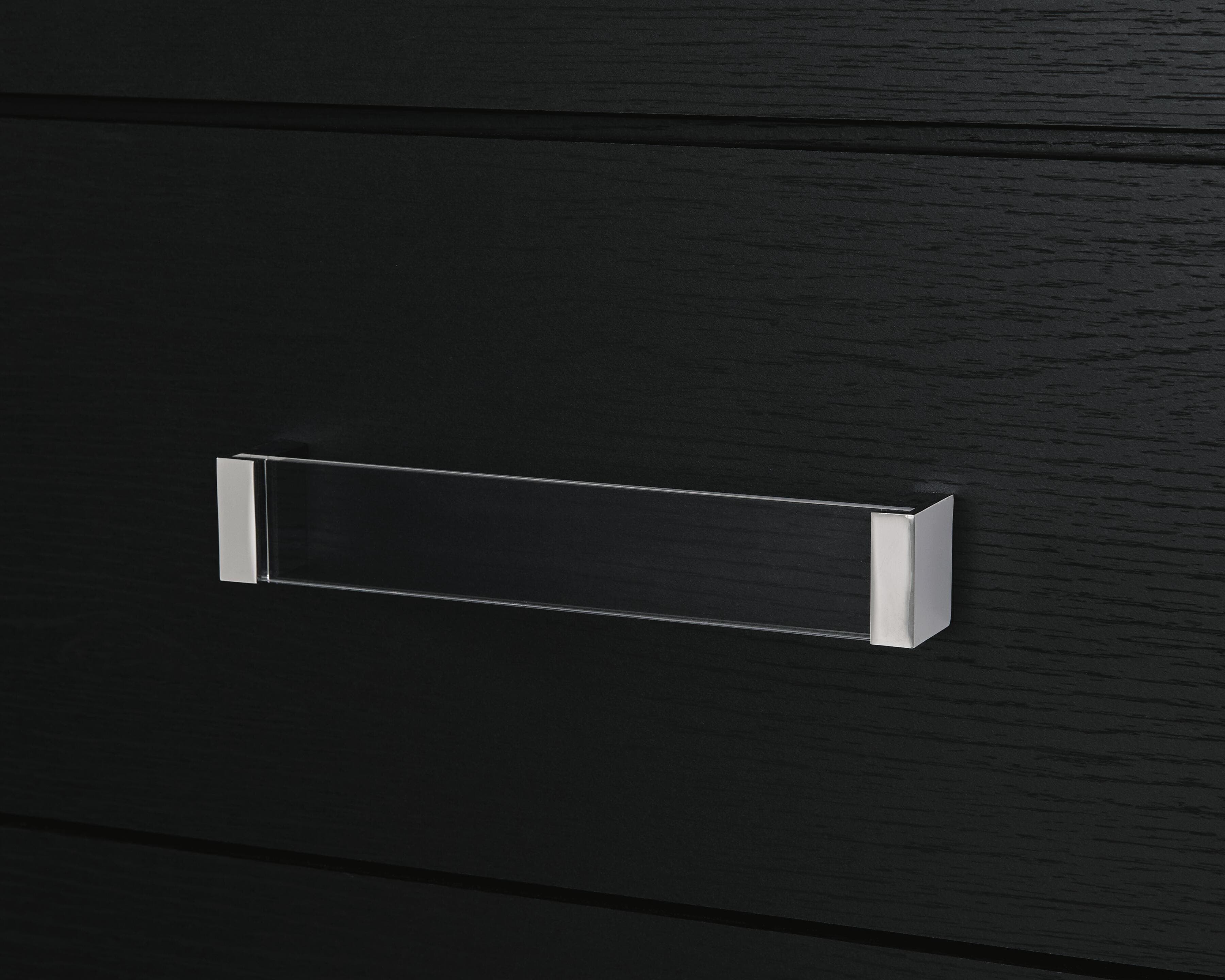 Raechalla Dresser and Mirror — Black — view 4