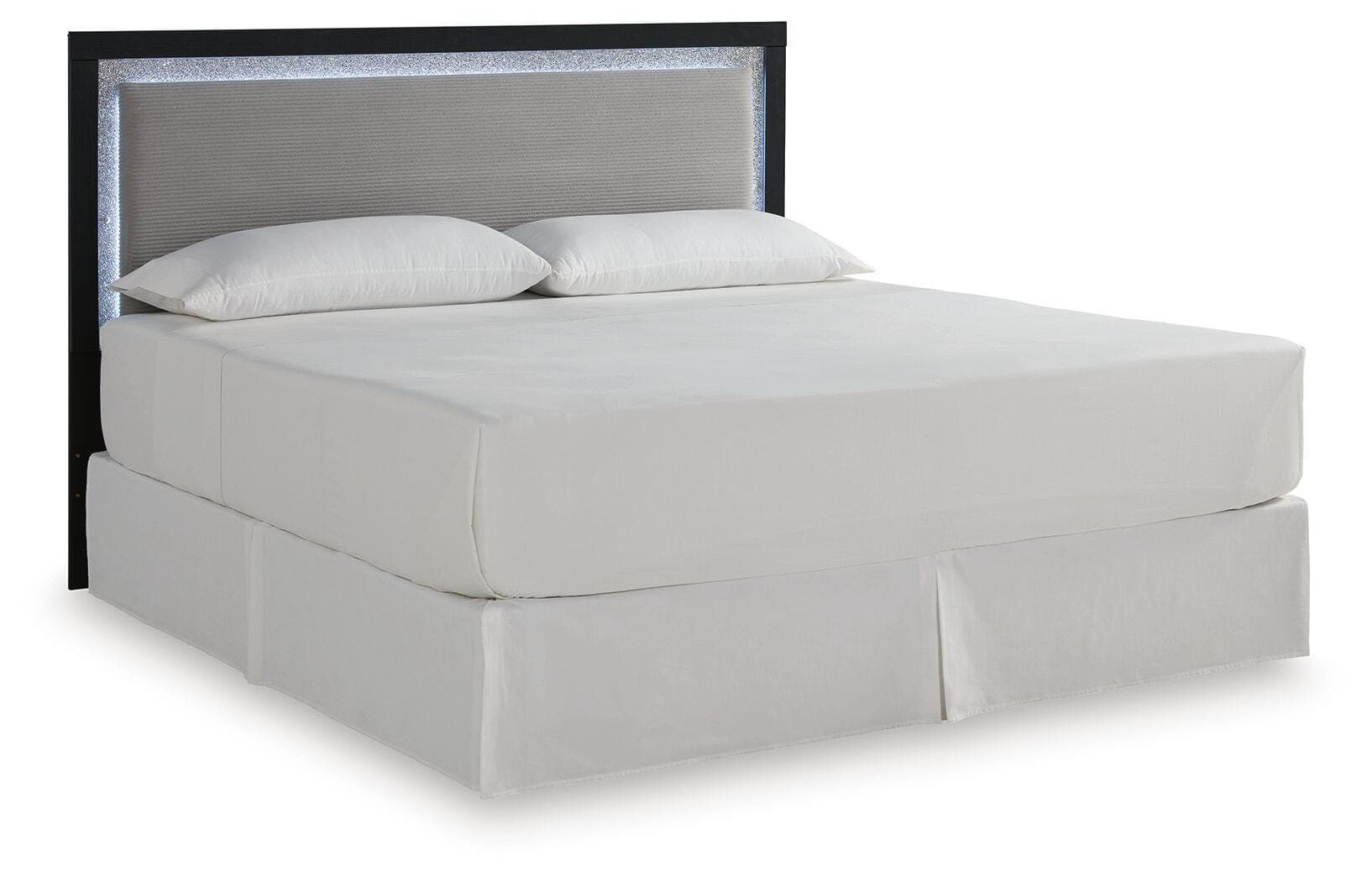 Raechalla King Upholstered Panel Headboard