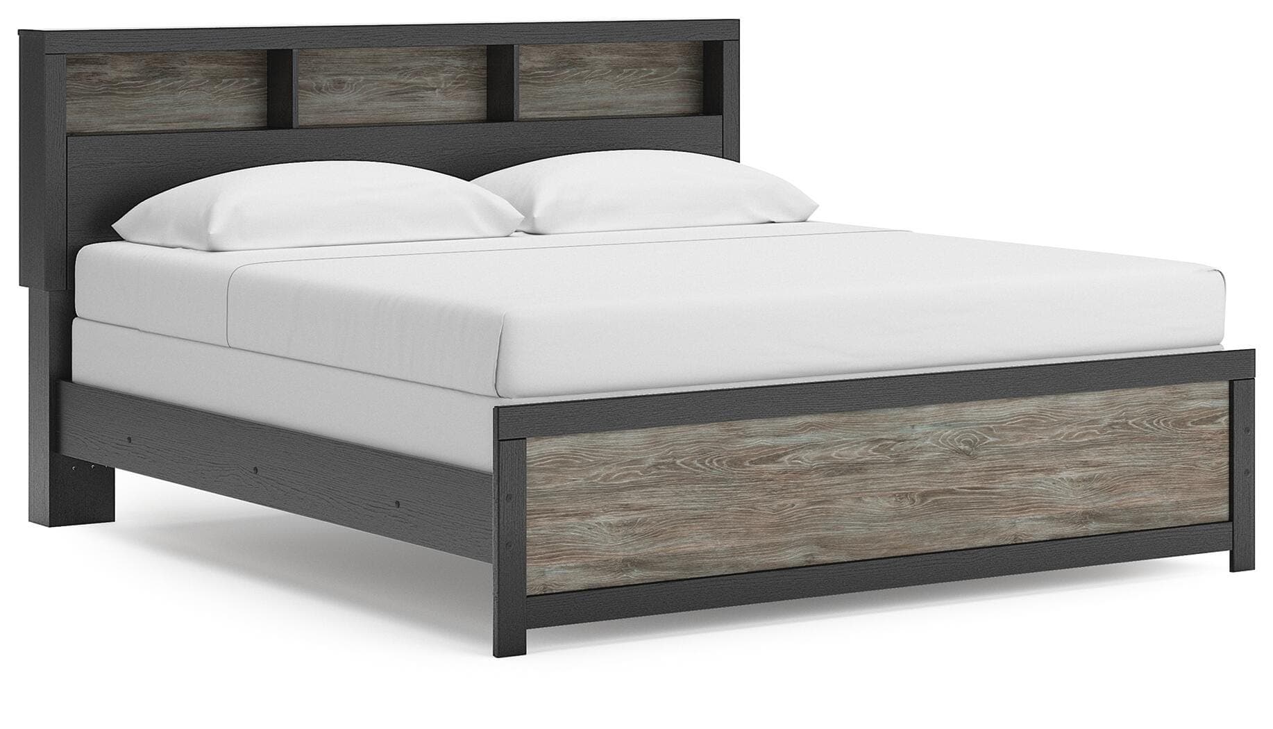 Jonnifer King Bookcase Panel Bed