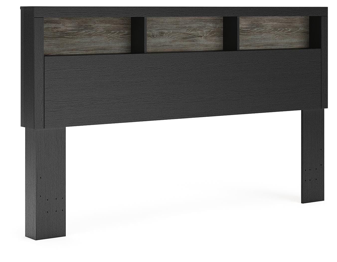 Jonnifer Lighted King Bookcase Headboard