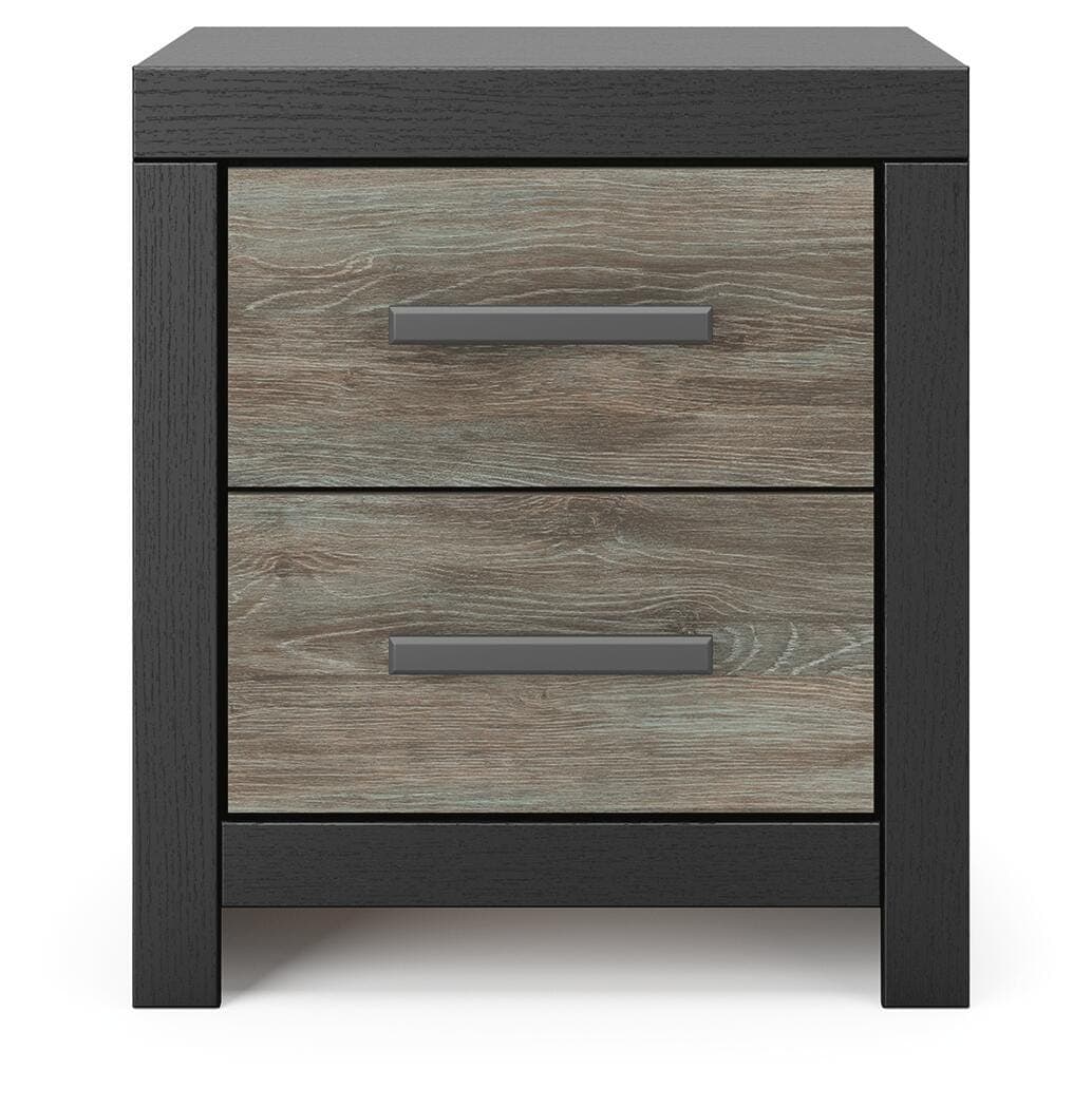 Jonnifer Nightstand — Black/Gray — view 3