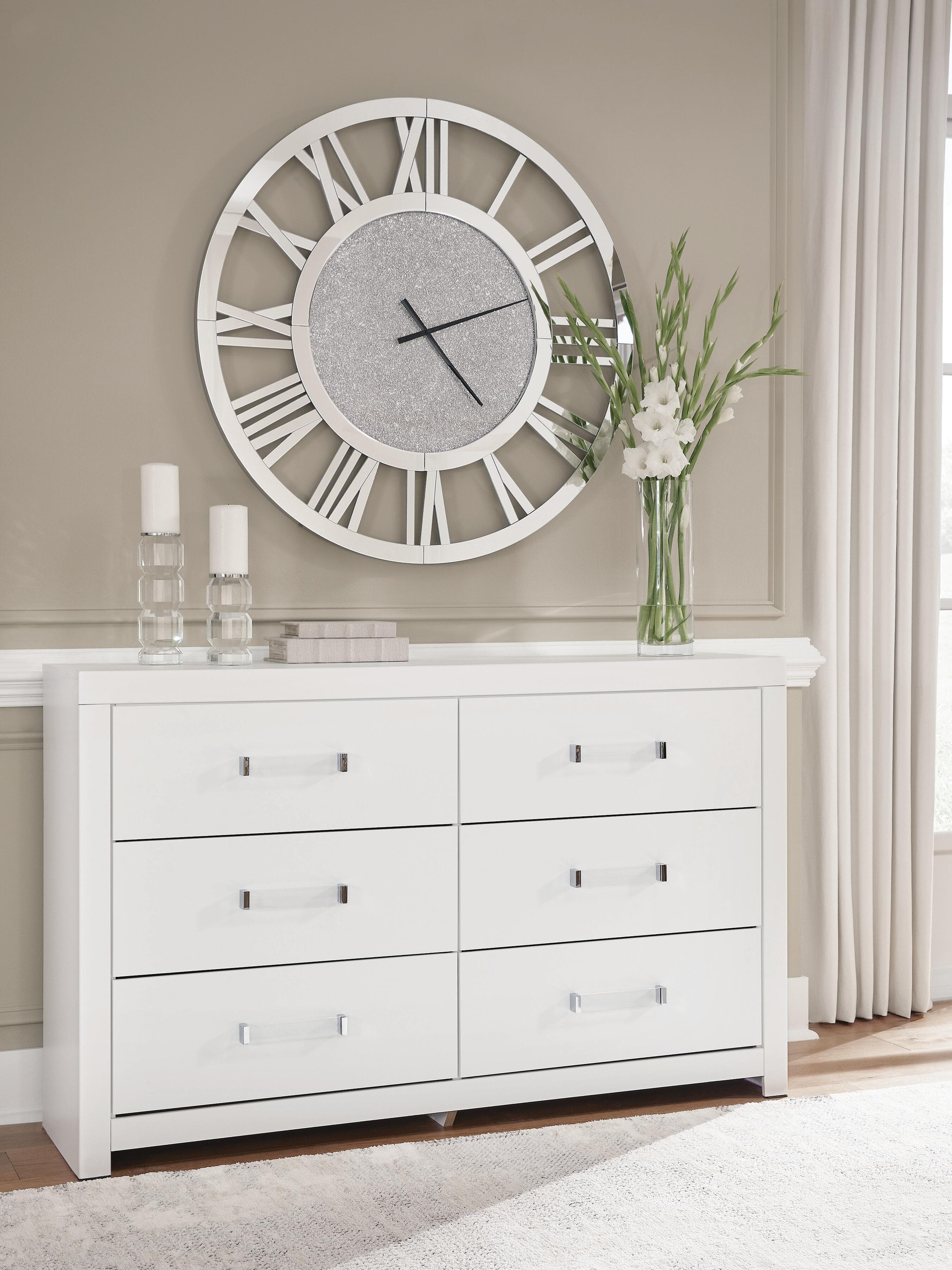 Raechalla Dresser — White — view 2