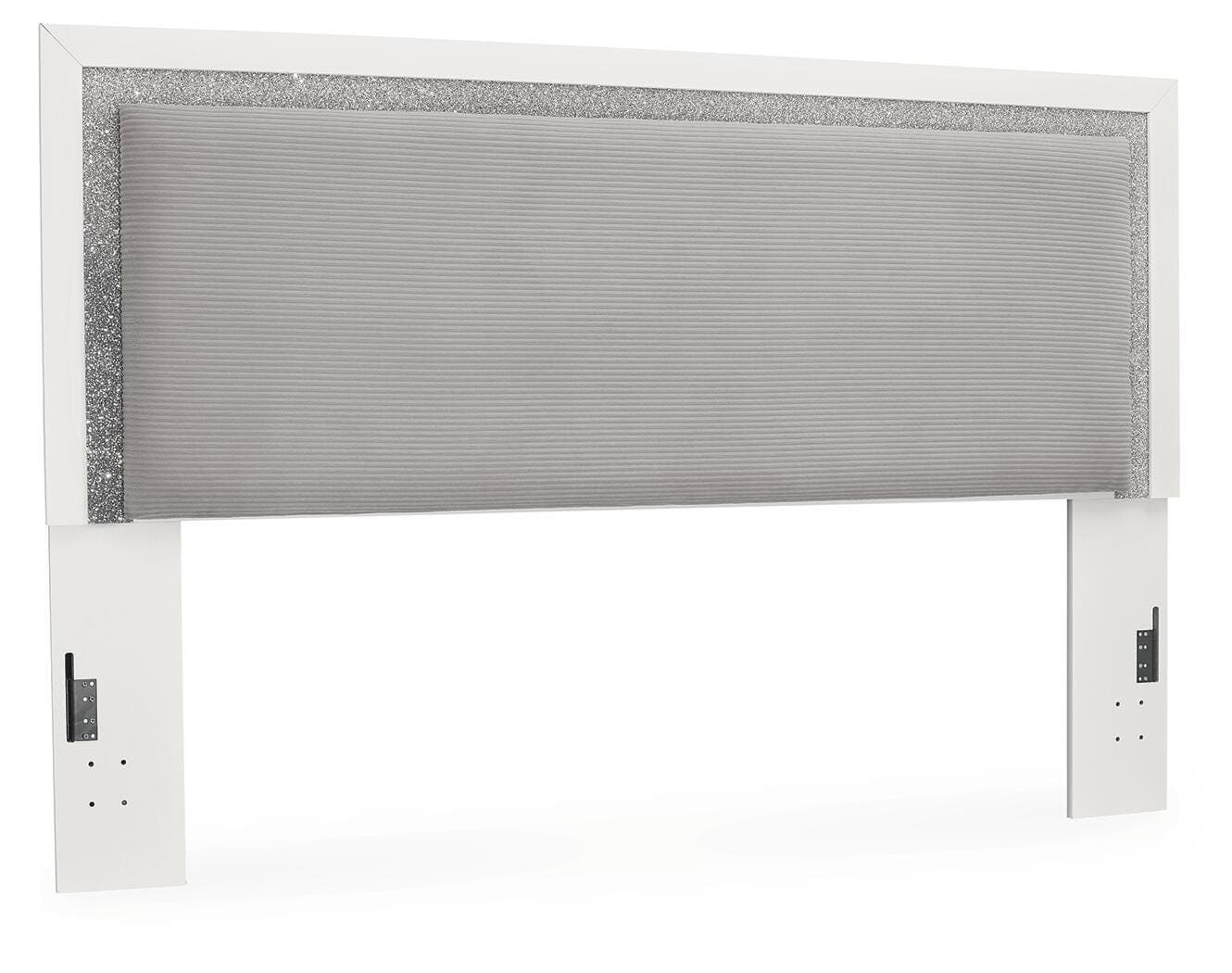 Raechalla King Upholstered Panel Headboard