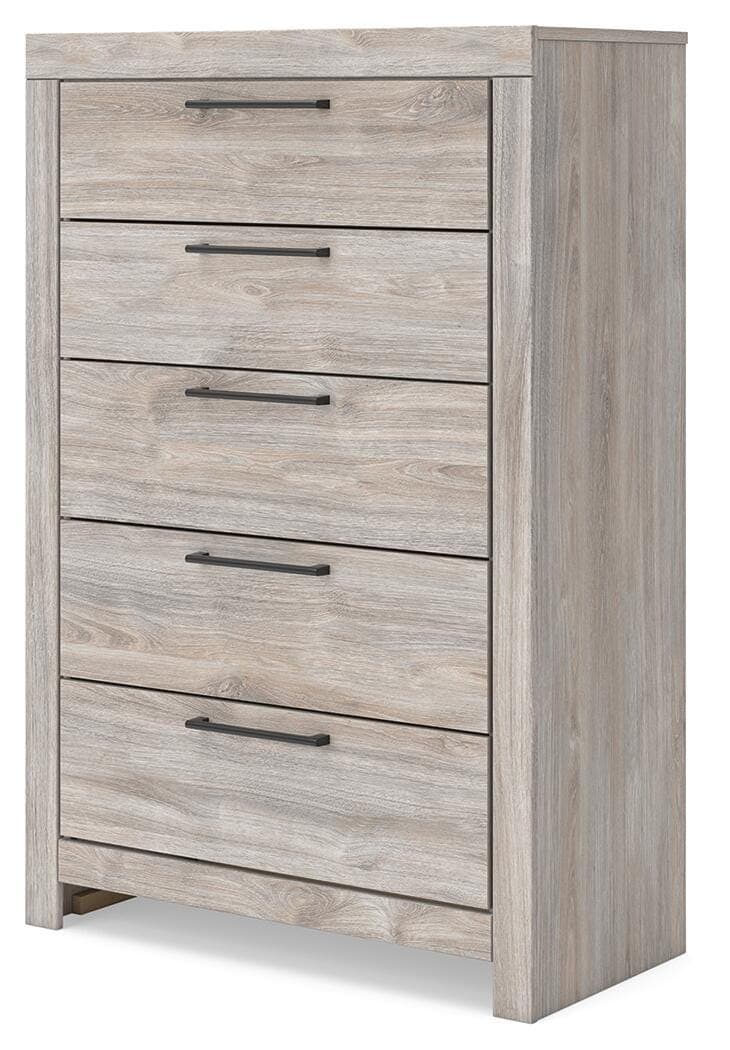 Jonnifer Chest of Drawers — Black/Gray — view 3
