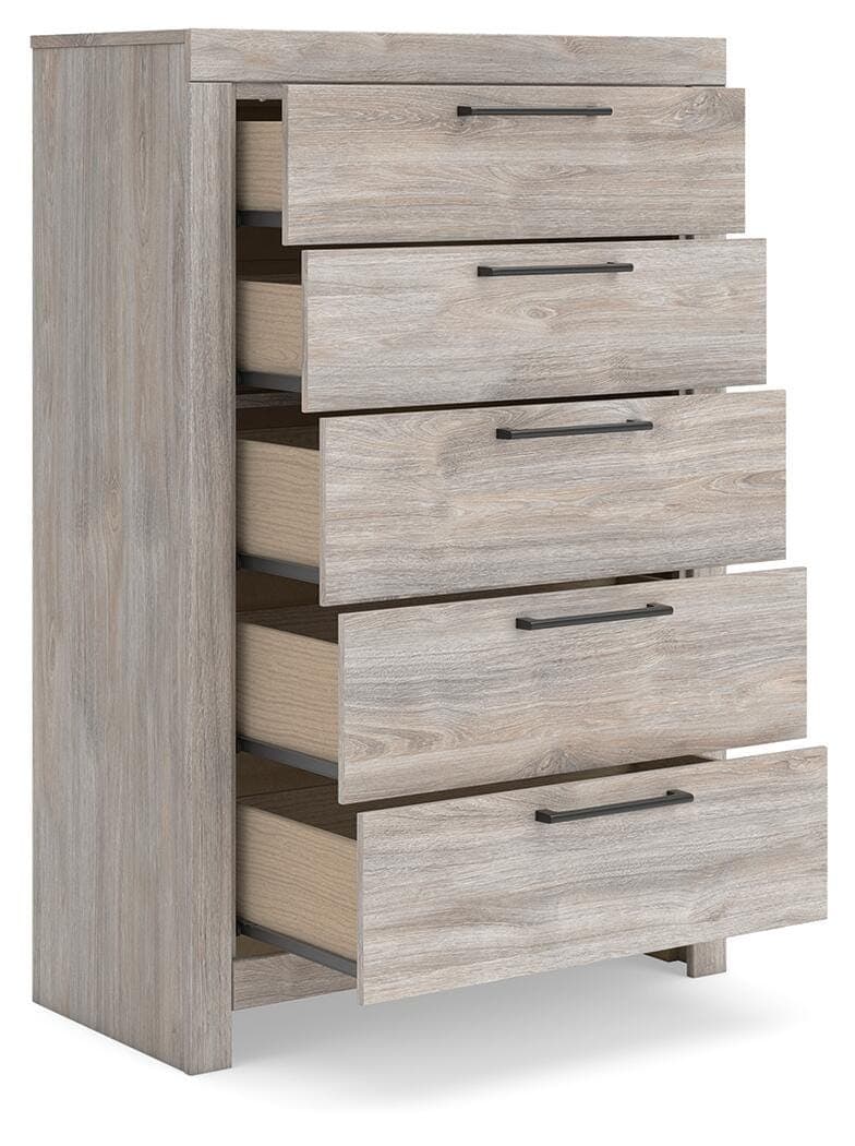 Jonnifer Chest of Drawers — Black/Gray — view 4