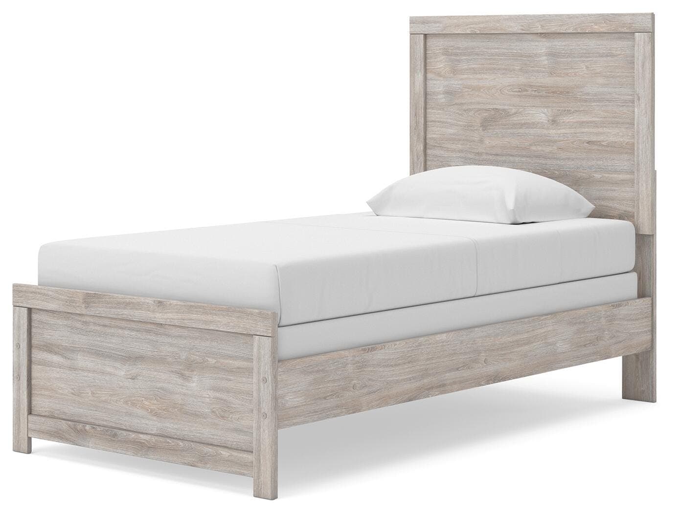 Jonnifer Twin Panel Bed — Gray — view 4