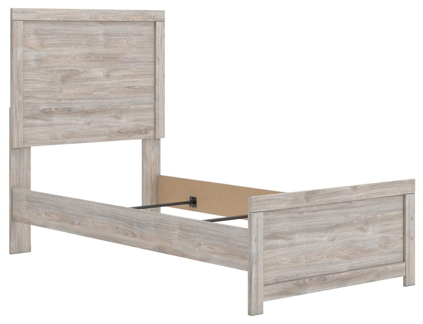 Jonnifer Twin Panel Bed — Gray — view 3