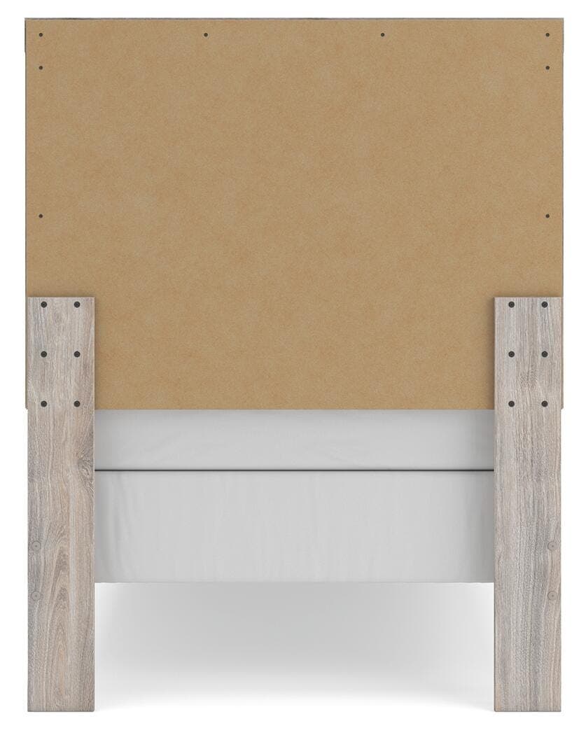 Jonnifer Twin Panel Bed — Gray — view 6
