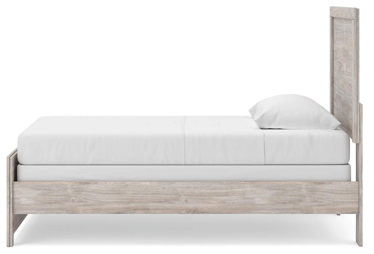 Jonnifer Twin Panel Bed — Gray — view 7