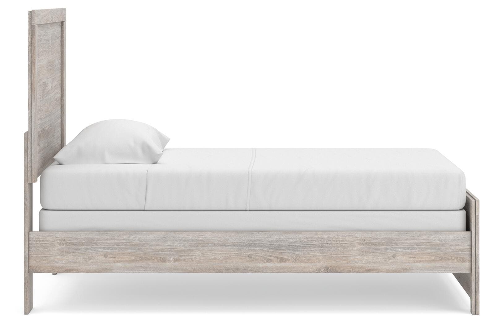 Jonnifer Twin Panel Bed — Gray — view 8