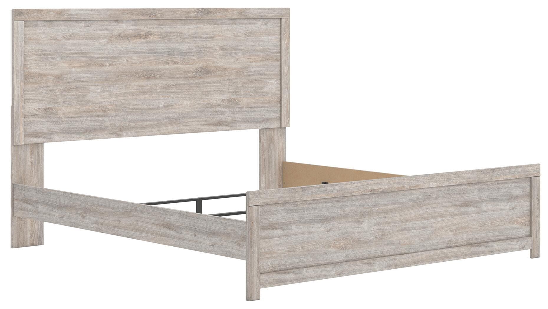 Jonnifer King Panel Bed — Gray — view 3