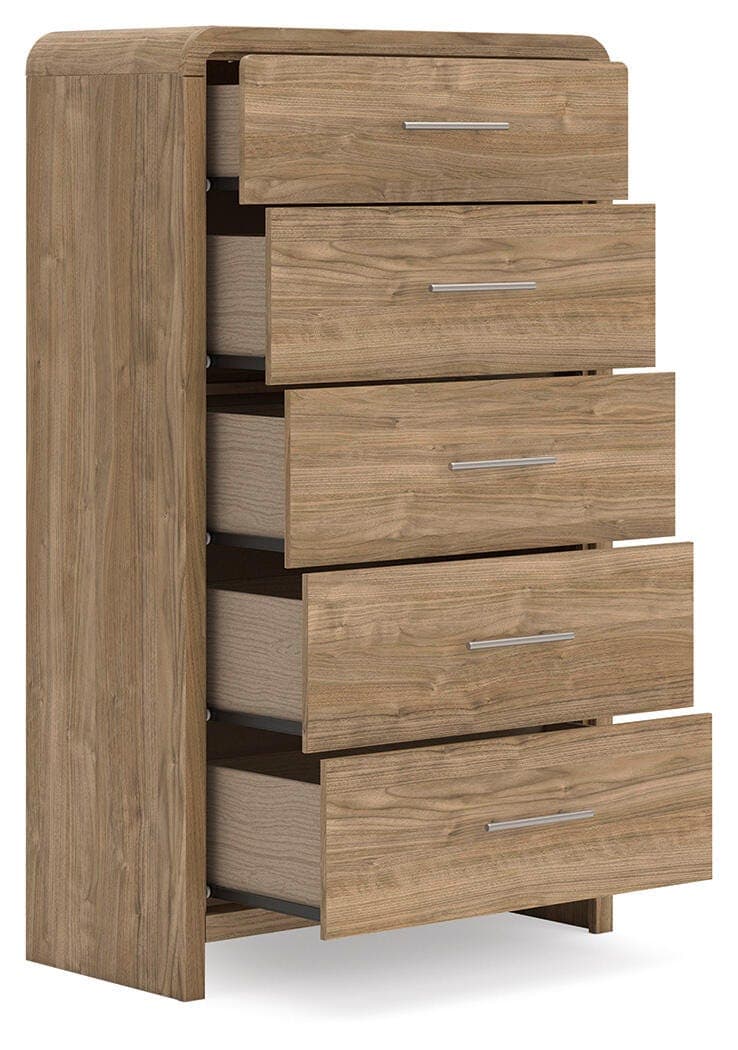 Dovander Chest of Drawers — Brown/Beige — view 4