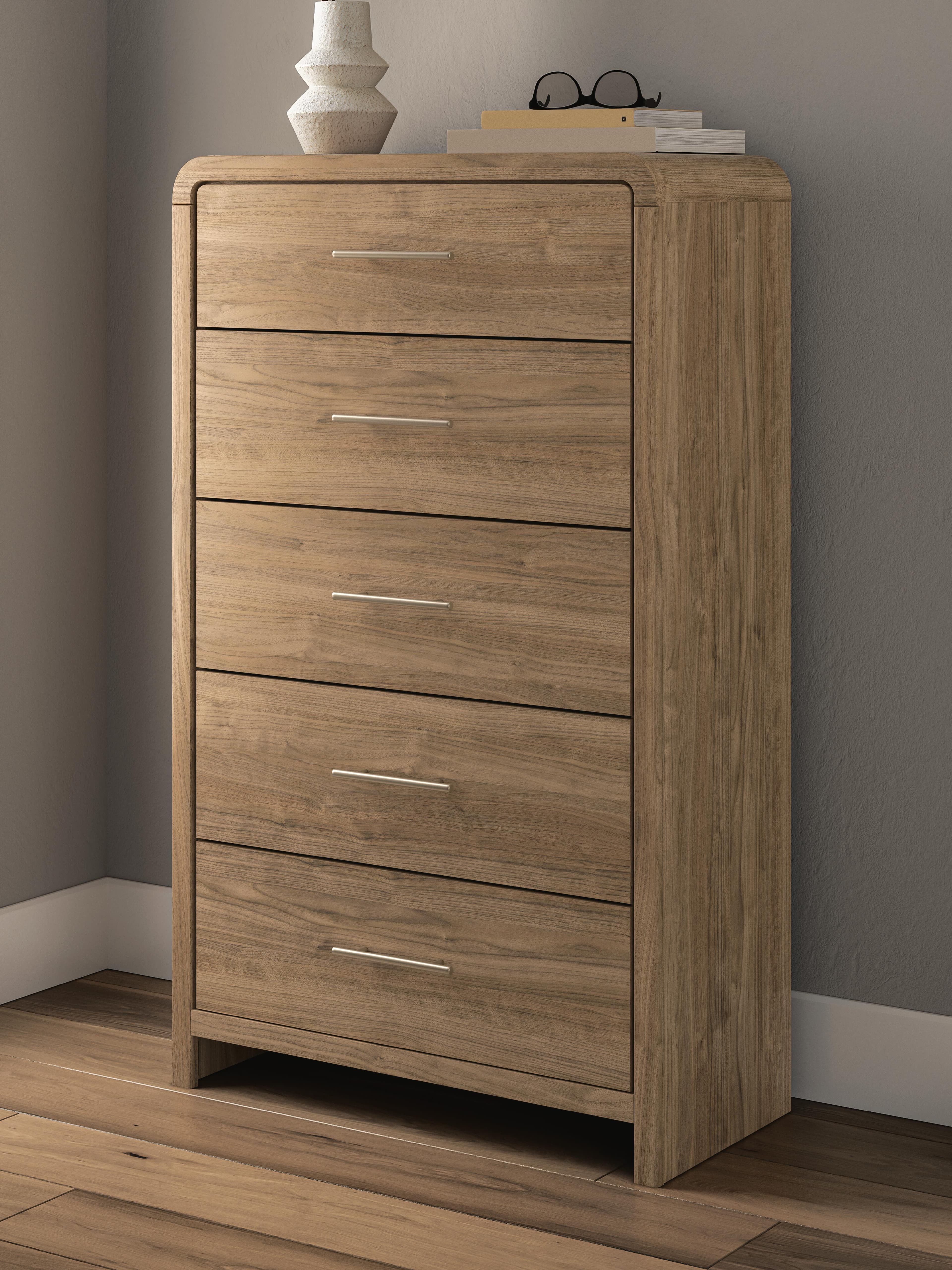 Dovander Chest of Drawers — Brown/Beige — view 2