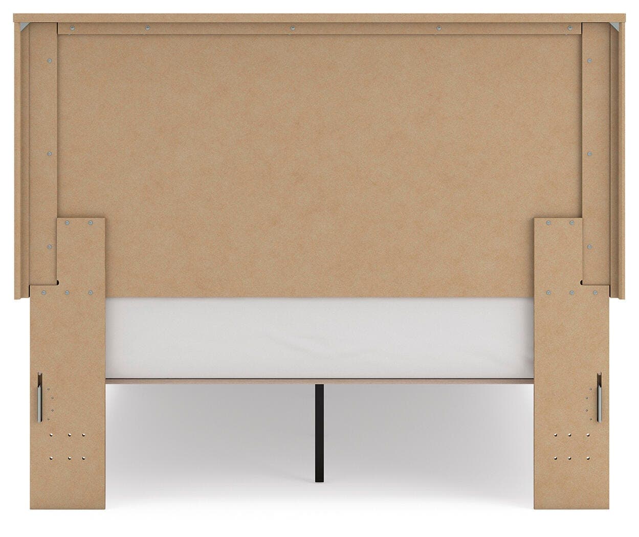 Dovander Queen Panel Platform Bed — Warm Natural Brown — view 6