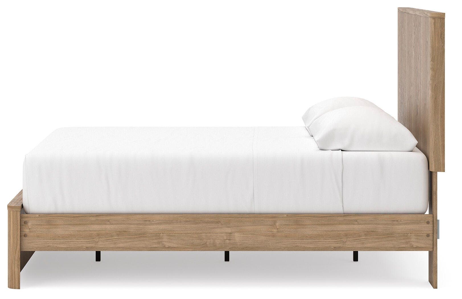 Dovander Queen Panel Platform Bed — Warm Natural Brown — view 7